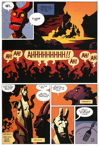A page from my personal favorite Hellboy short story.